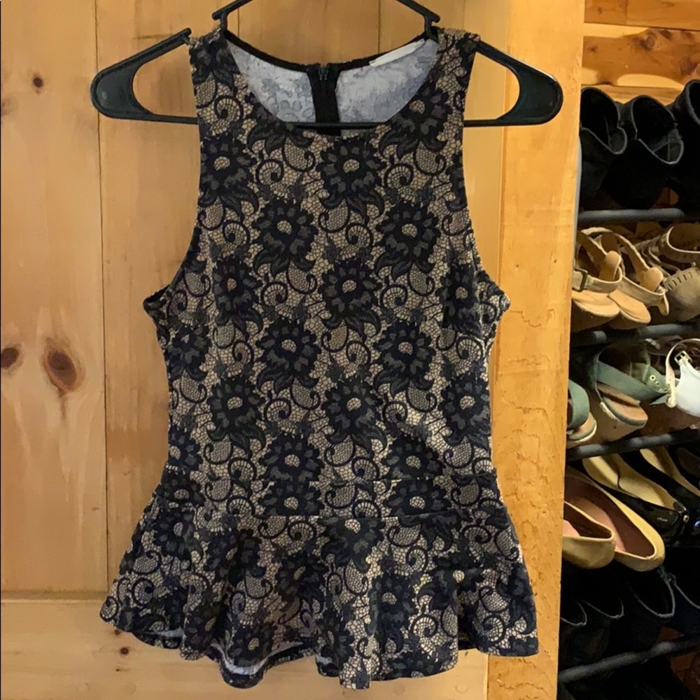 Peplum top